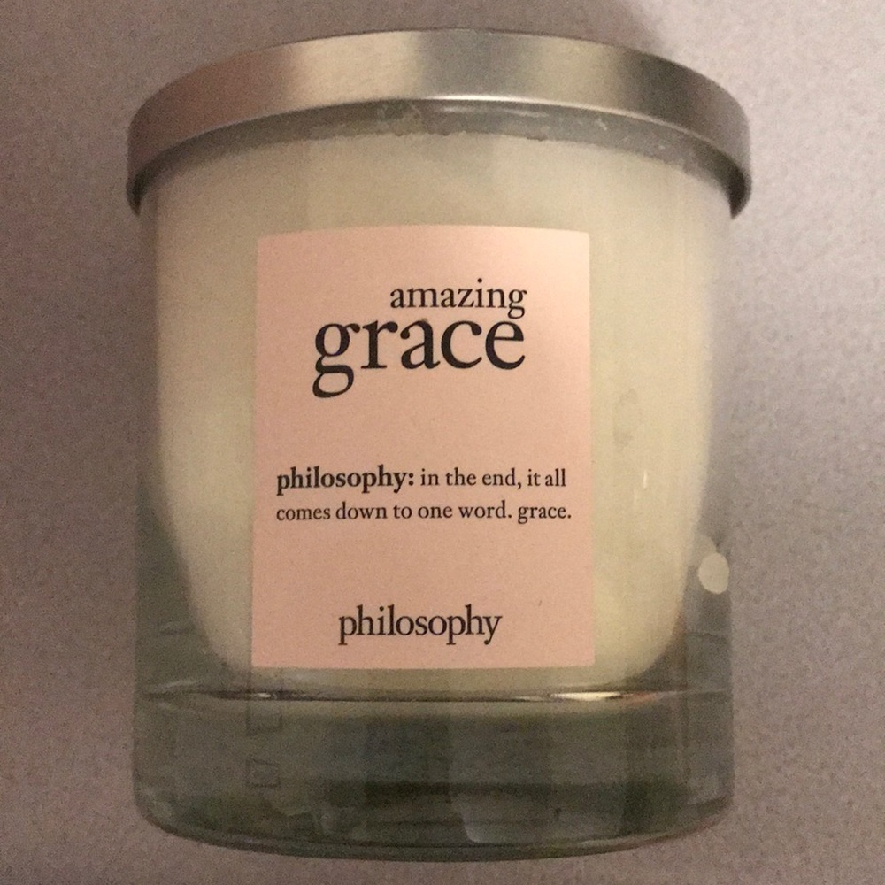 NIB amazing grace candle